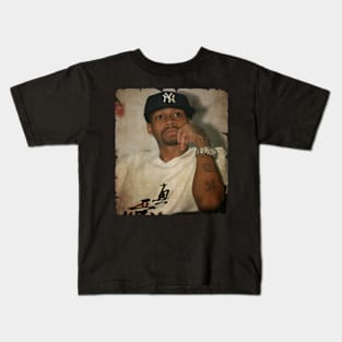 Young Allen Iverson Vintage Kids T-Shirt